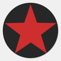 Red Star Stickers