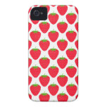 Red Strawberry Pattern. Case-Mate iPhone 4 Case