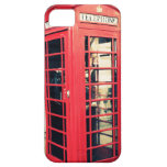 red telephone box iPhone 5 covers