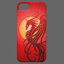 Red Tribal Phoenix casemate cases