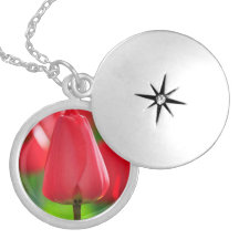 Red Tulip Pendants