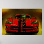 Red V10 Print