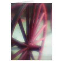Red Wagon Wheel Cards