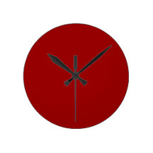 Red Wall Clock