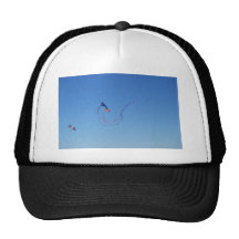 Red, White, and Blue Kite Mesh Hats