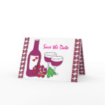 Red Wine Save the Date Cards