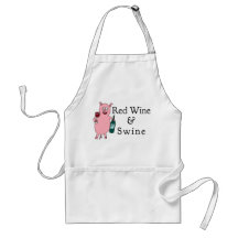 Red Wine & Swine Apron