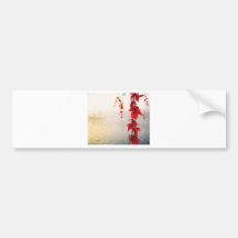 Red wines climbing.jpg bumper sticker