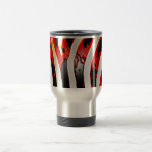 Red Zebra Print Coffee Mugs