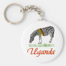 Red Zebra Series Key Chain