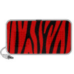 Red Zebra Stripe NEW OrigAudio Portable Speaker