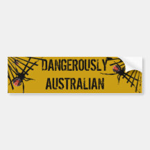 Redback Spider Bumper Stickers