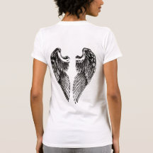Redeemed Wings Girl T T-shirt