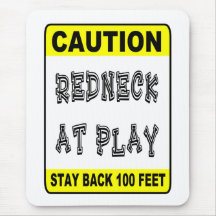 Redneck at Play Mouse Mat