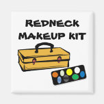 Redneck makeup kit fridge magnet