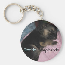 Redtie Puppy Keychains