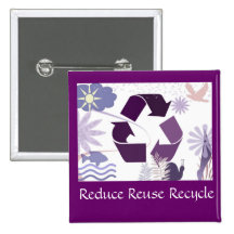 reduce reuse recycle button