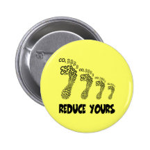 Reduce your carbon footprint pins