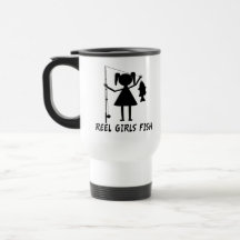 REEL GIRLS FISH COFFEE MUG