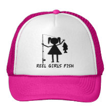 REEL GIRLS FISH MESH HATS