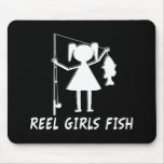 REEL GIRLS FISH! MOUSEPAD