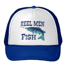 Reel Men Fish Trucker Hat