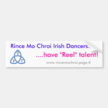 Reel talent bumper sticker