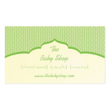 Refined Glam Business Card, Kelly Green