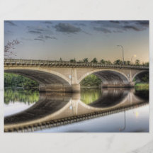 Reflecting Bridge Personalized Flyer