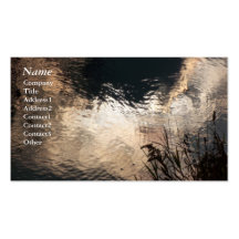 Reflecting Sunset - Business Cards
