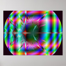 Reflection Is So Colourful Poster