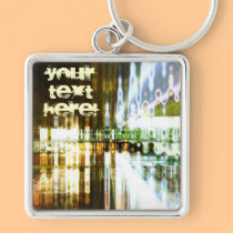 Reflections Keychain with text keychains