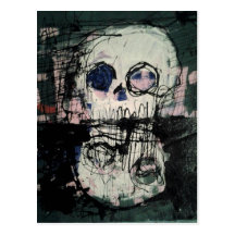 "REFLECTIONS OF DEATH" by jack larson Postcard