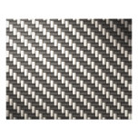 Reflective Carbon Fibre Textured Photo Art