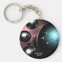 REFLECTIVE SPACE keychain