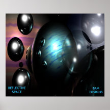 REFLECTIVE SPACE poster