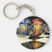 Refraction and Reflection key chain