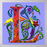 REGAL Letter L Print