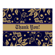 Regal Thank You Postcards
