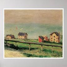 Regatta at Villerville Print