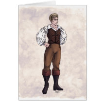 Regency Fashion - Gentleman #5 - Colour Art Card