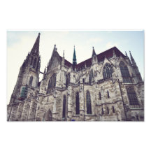 Regensburg dome photo print