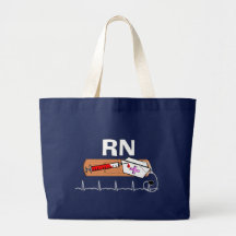 Registered Nurse Gifts "RN" Canvas Bags