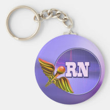 Registered Nurse RN Gift Keychain