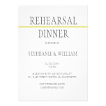 Rehearsal Dinner Invitation Card in Lime invitations