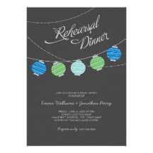 Rehearsal Dinner Invitation | Paper Lanterns