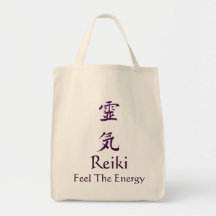 Reiki Feel The Energy Tote Bag