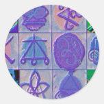 Reiki n Karuna Healing Sign 12    V24 Stickers