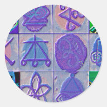 Reiki n Karuna Healing Sign 12    V24 Stickers
