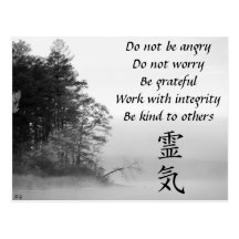 Reiki Postcard